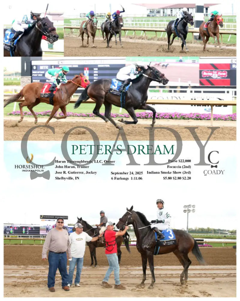 PETER’S DREAM - 09-24-25 - R01 - IND Indiana Grand