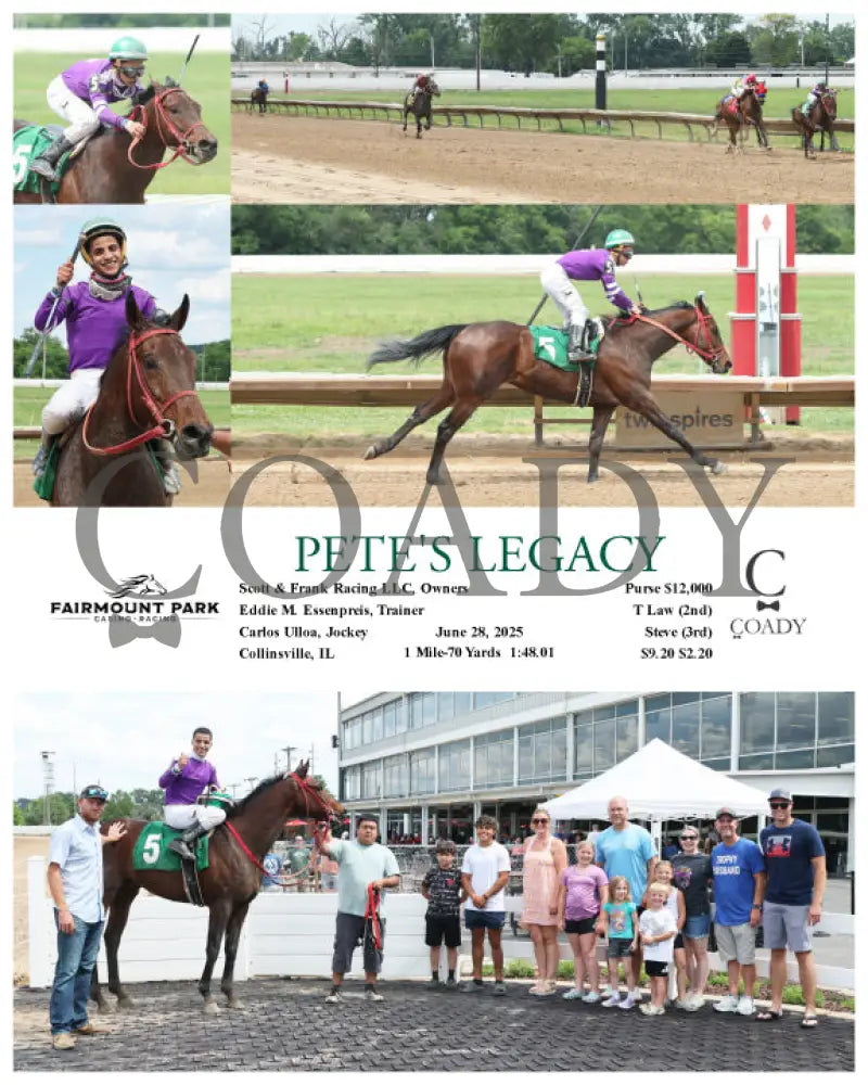 PETE’S LEGACY - 06-28-25 - R05 - FP Fanduel Sportsbook Horse Racing
