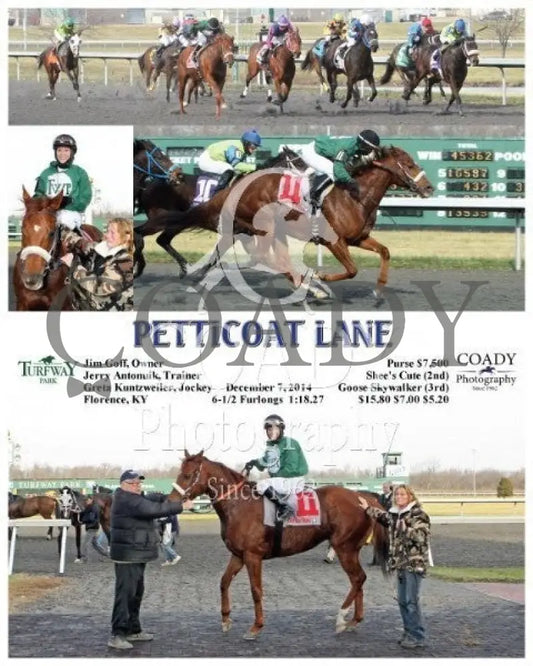 Petticoat Lane - 120714 Race 02 Tp Turfway Park