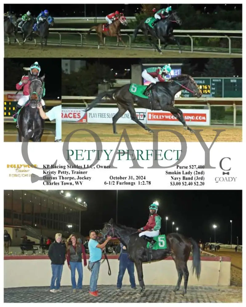 Petty Perfect - 10-31-24 R05 Ct Hollywood Casino At Charles Town Races