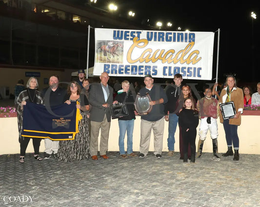 PETTY PERFECT  - West Virginia Cavada Breeders' Classic Stakes - 10-11-25 - R08 - CT - Presentation 01 - Coady Media - Kurtis Coady Photography