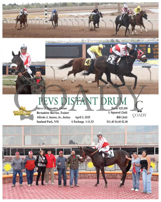 PEVS DISTANT DRUM - 04-03-25 - R01 - SUN Sunland Park