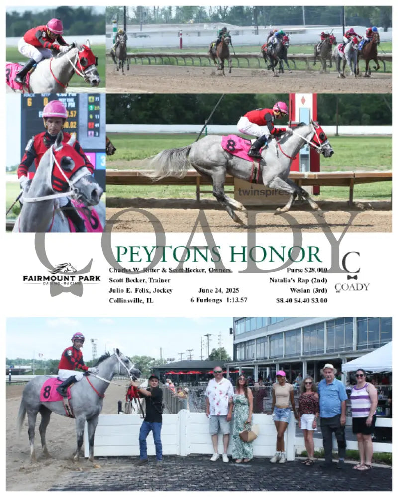 PEYTONS HONOR - 06-24-25 - R06 - FP Fanduel Sportsbook Horse Racing