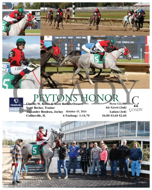 Peytons Honor - 10-15-24 R06 Fan Fanduel Sportsbook Horse Racing