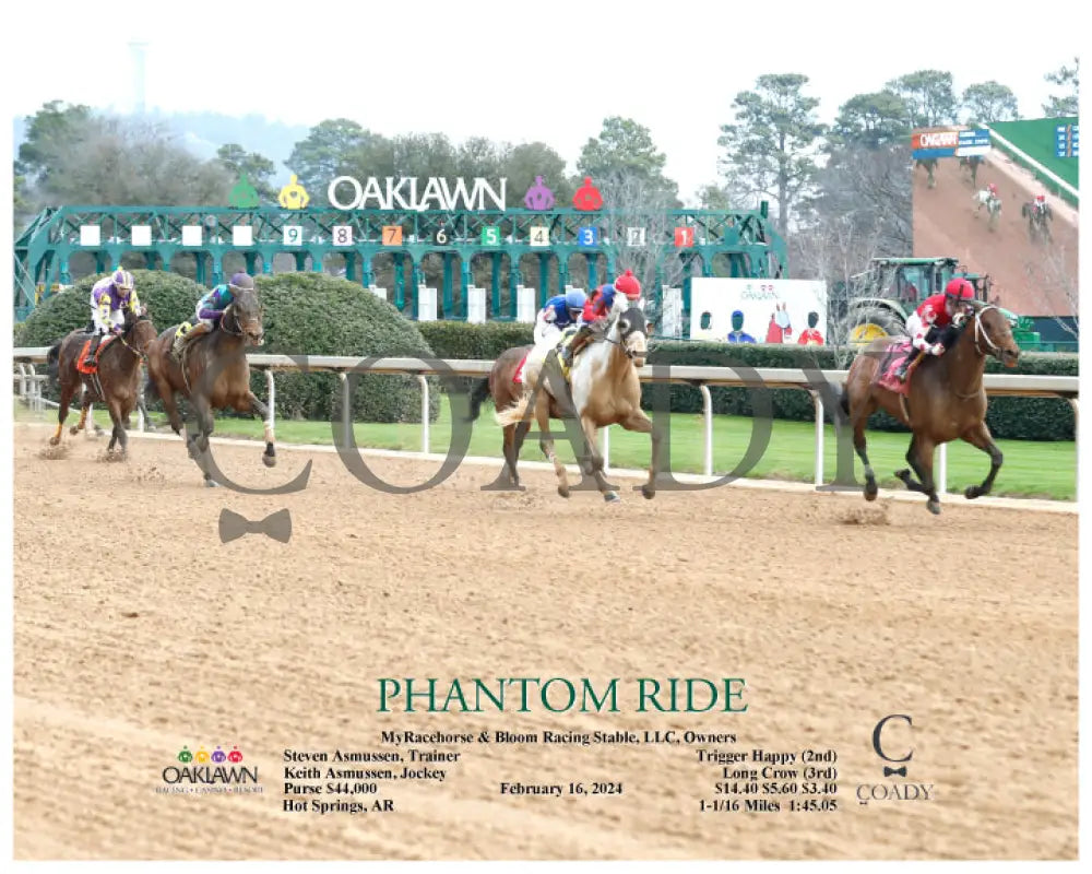 Phantom Ride - 02-16-24 R06 Op Action 03 Oaklawn Park