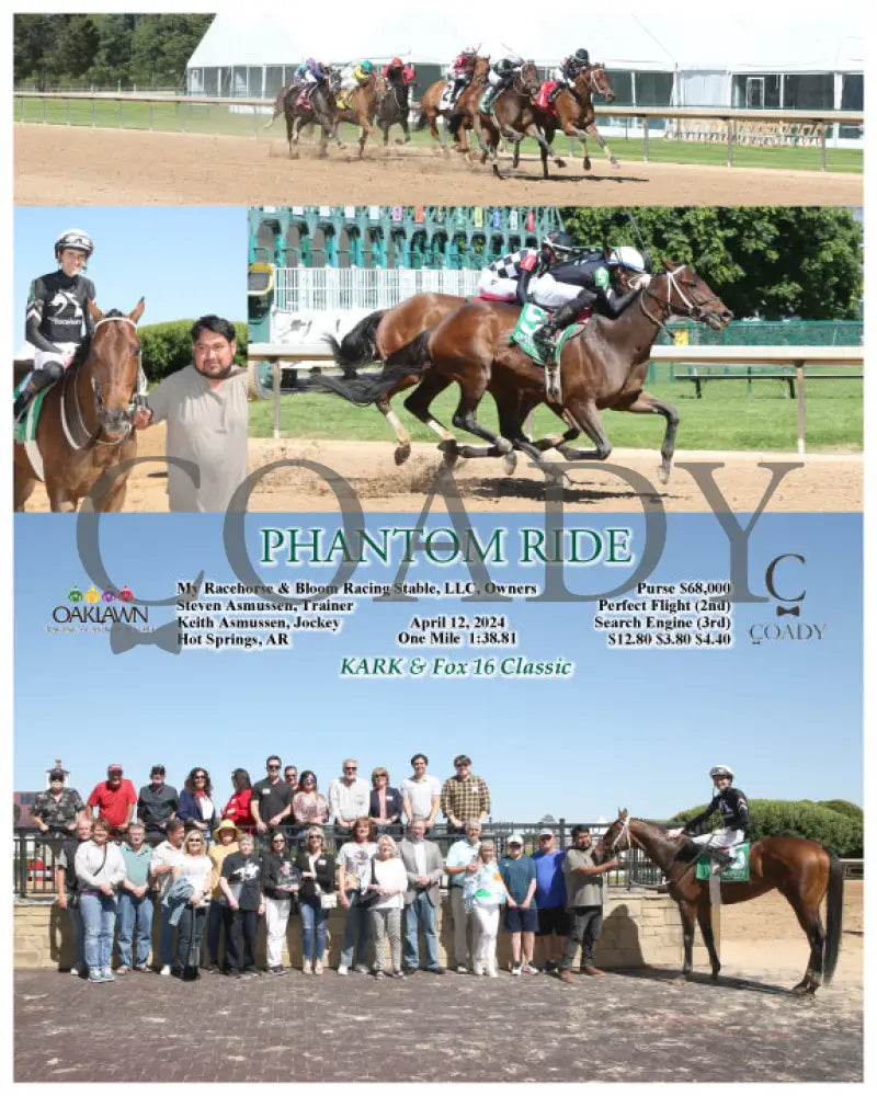 Phantom Ride - 04 - 12 - 24 R06 Op Oaklawn Park
