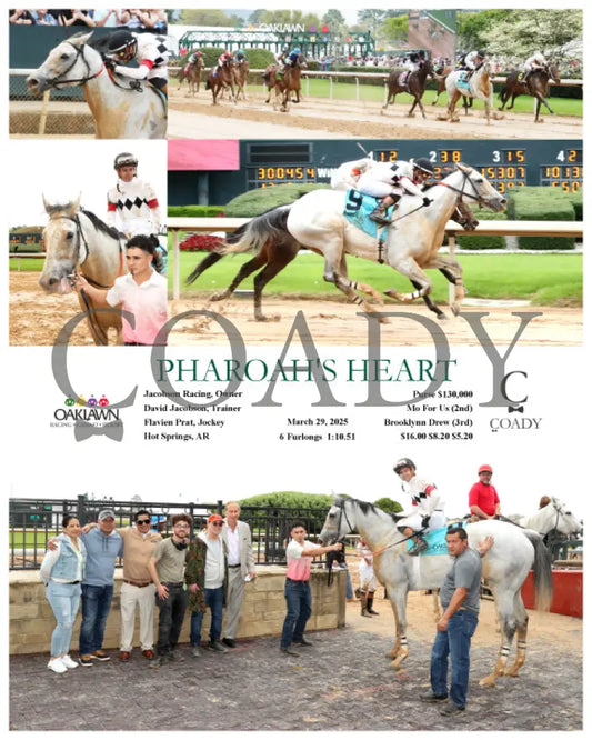 PHAROAH’S HEART - 03-29-25 - R04 - OP Oaklawn Park