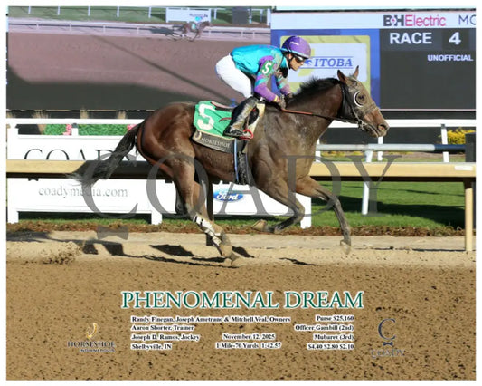 PHENOMENAL DREAM - 11-12-25 - R04 - IND - Action - Coady Media - Kurtis Coady Photography