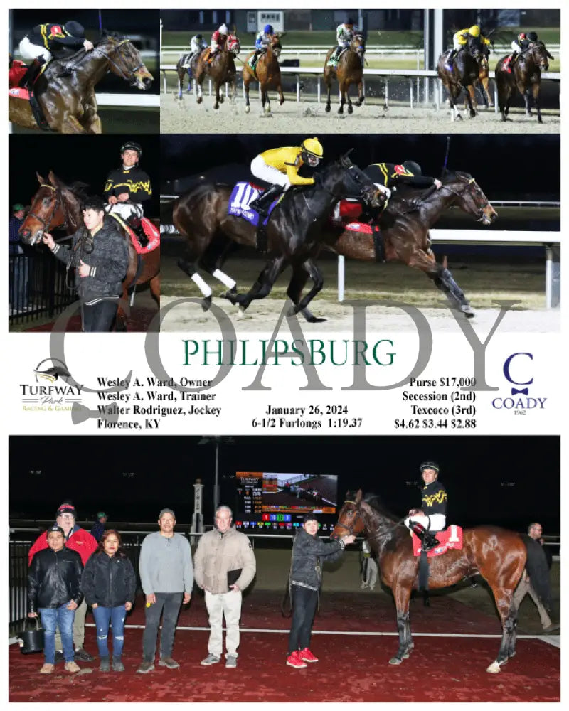 Philipsburg - 01-26-24 R01 Tp Turfway Park