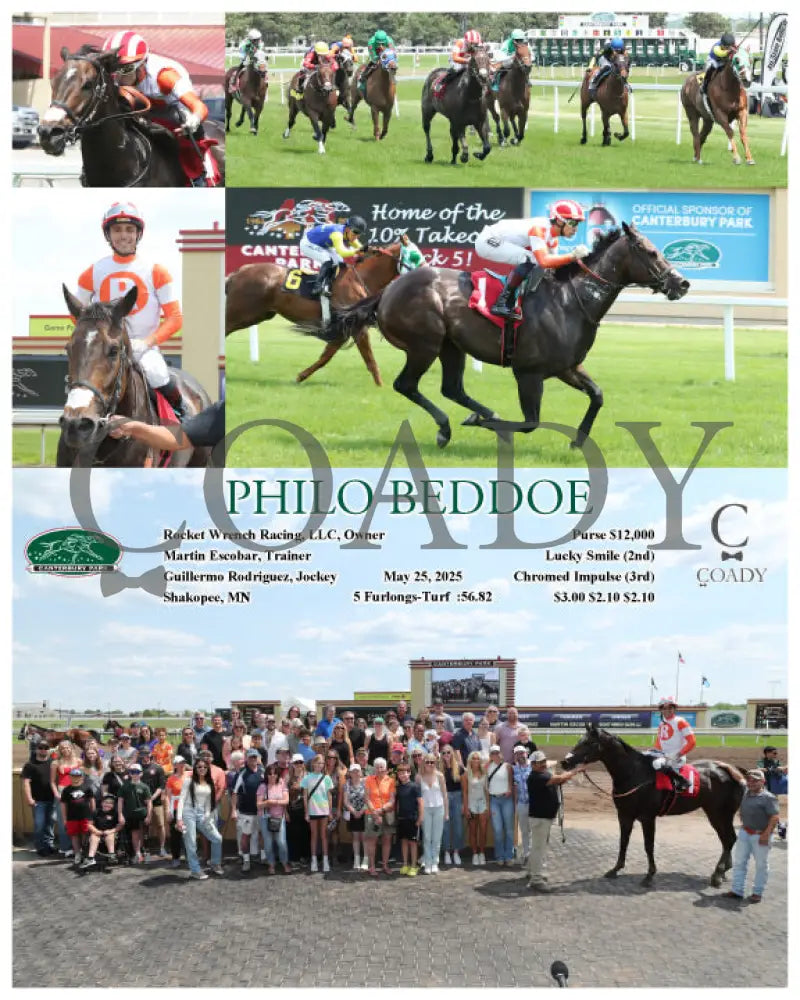 PHILO BEDDOE - 05-25-25 - R02 - CBY Canterbury Park