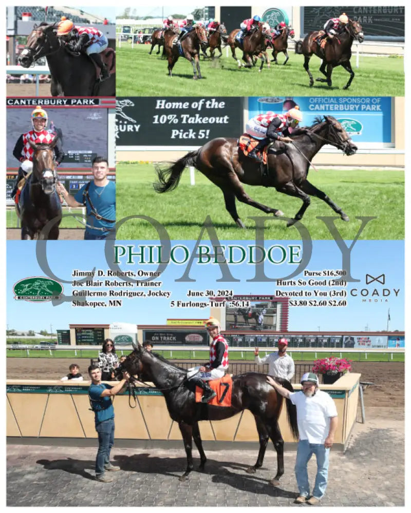 Philo Beddoe - 06-30-24 R06 Cby Canterbury Park
