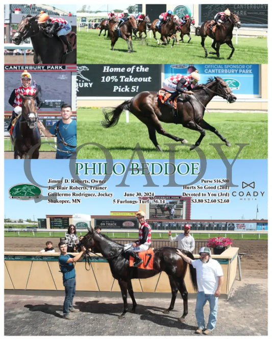 Philo Beddoe - 06-30-24 R06 Cby Canterbury Park