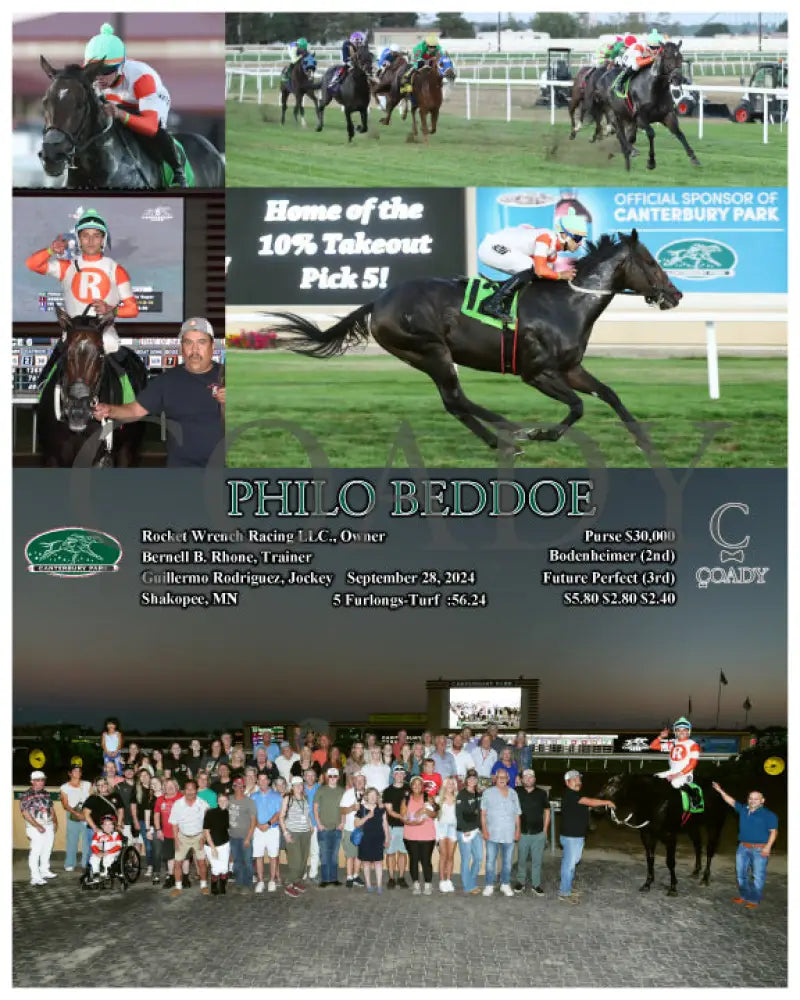 Philo Beddoe - 09-28-24 R06 Cby Kentucky Downs