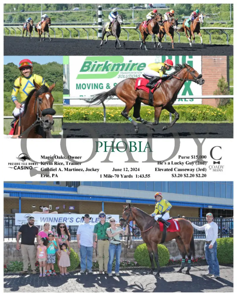 Phobia - 06-12-24 R05 Pid Presque Isle Downs