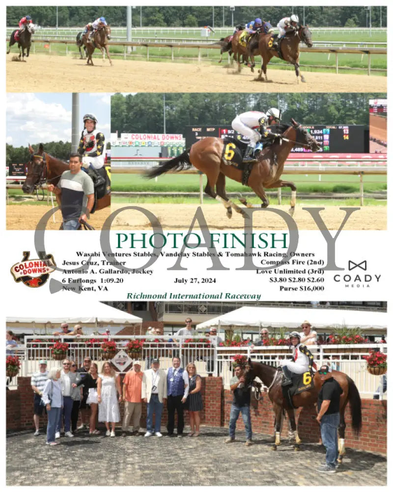 Photo Finish - 07-27-24 R03 Cnl Colonial Downs