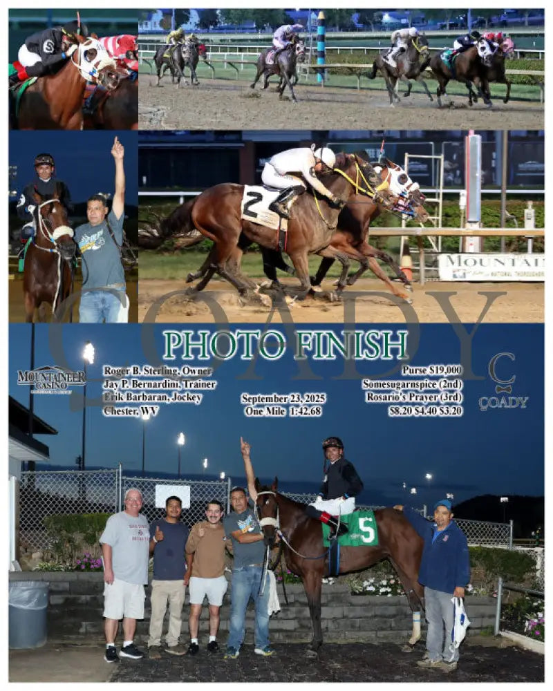 PHOTO FINISH - 09-23-25 - R02 - MNR Mountaineer Park