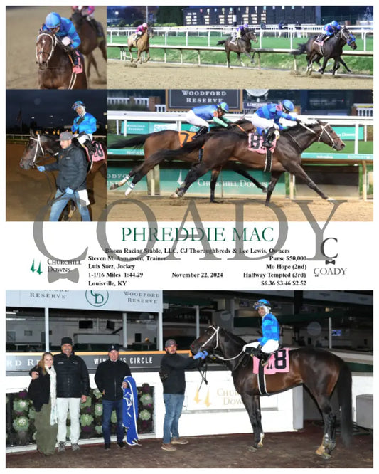 Phreddie Mac - 112224 Race 10 Cd Churchill Downs