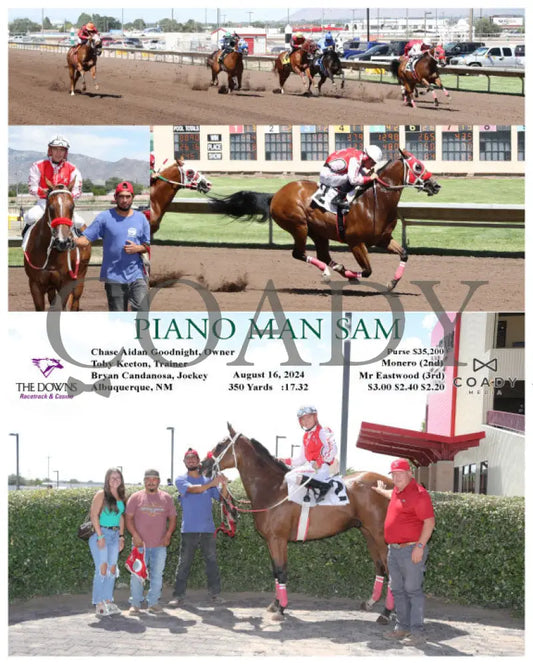 Piano Man Sam - 08-16-24 R06 Alb Downs At Albuquerque