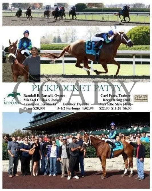 Pickpocket Patty - 101710 Keeneland