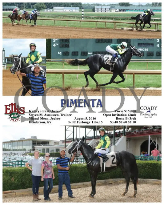 Pimenta - 080516 Race 02 Elp Ellis Park