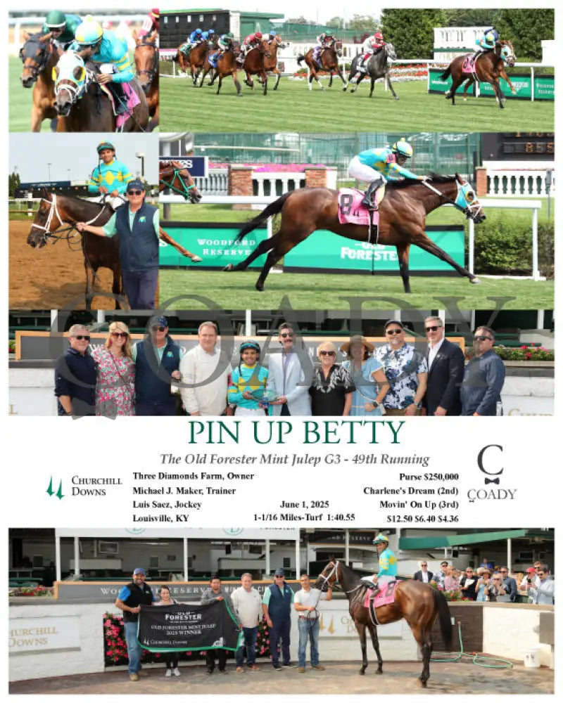 PIN UP BETTY - 060125 - Race 09 - CD Churchill Downs