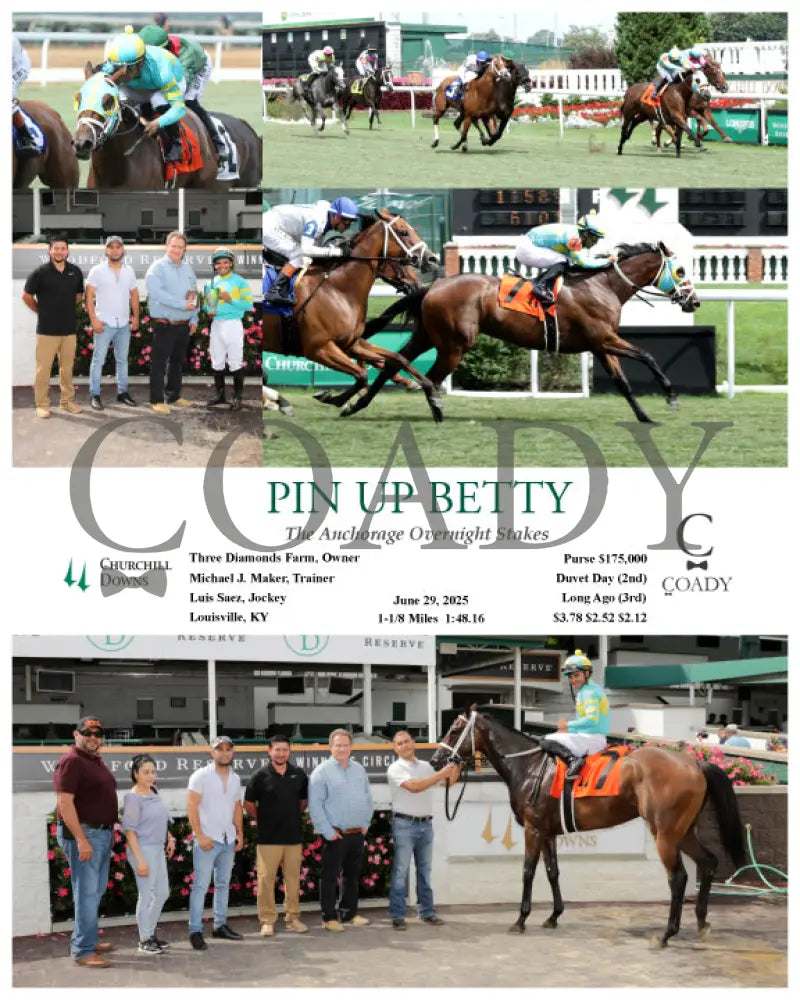 PIN UP BETTY - The Anchorage Overnight Stakes - 06-29-25 - R09 - CD Churchill Downs