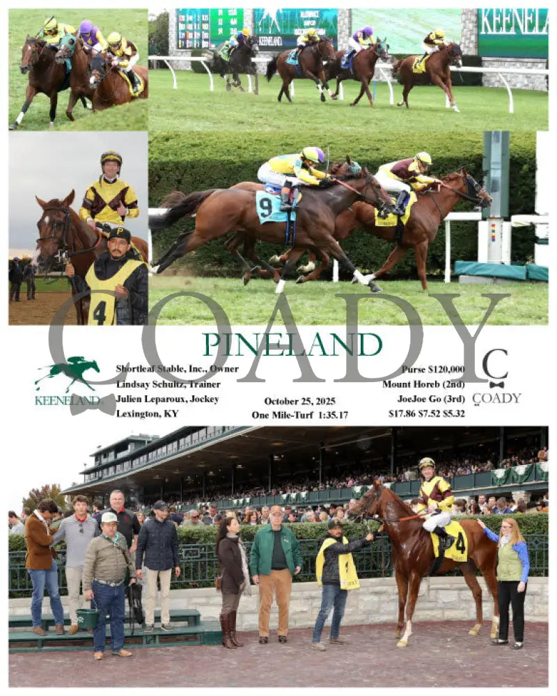 PINELAND - 102525 - Race 05 - KEE Keeneland