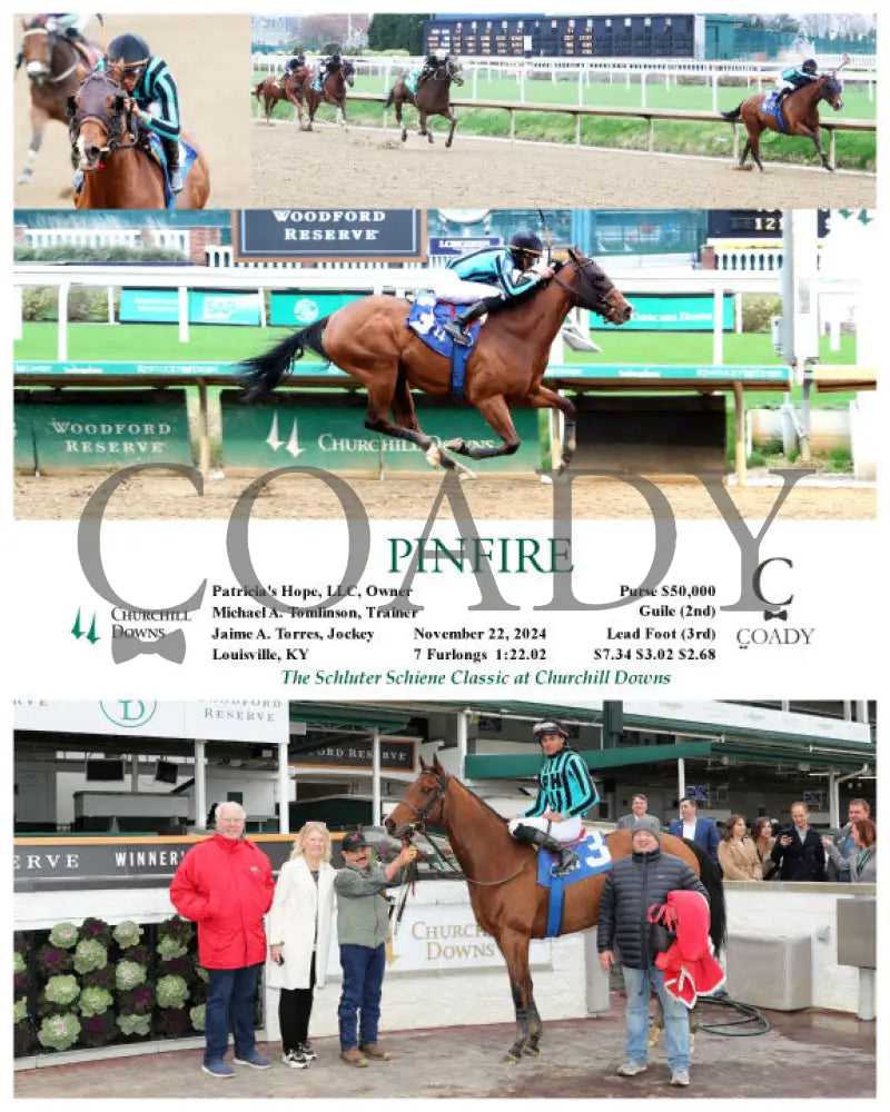 Pinfire - 11-22-24 R06 Cd Churchill Downs