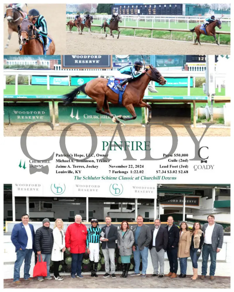 Pinfire - 11-22-24 R06 Cd Group Churchill Downs