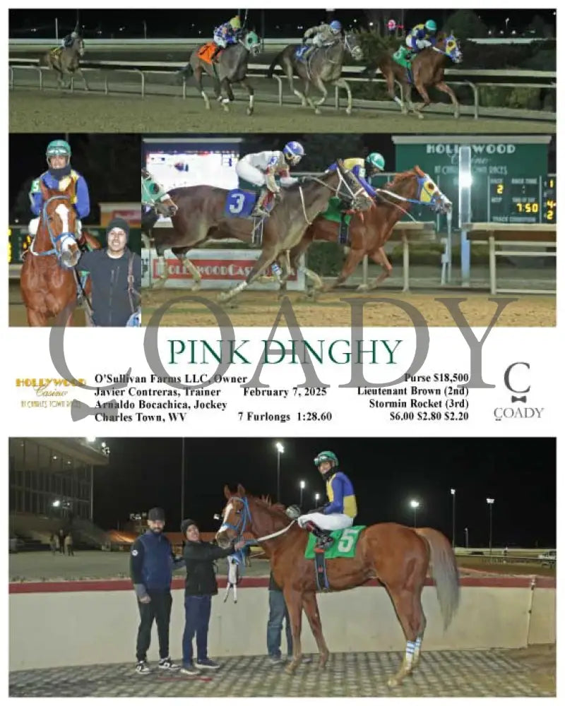 Pink Dinghy - 02-07-25 R02 Ct Hollywood Casino At Charles Town Races