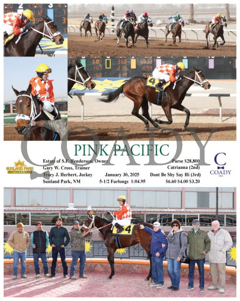Pink Pacific - 01-30-25 R07 Sun Turfway Park
