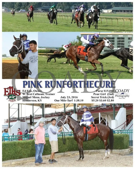 Pink Runforthecure - 072316 Race 09 Elp Ellis Park