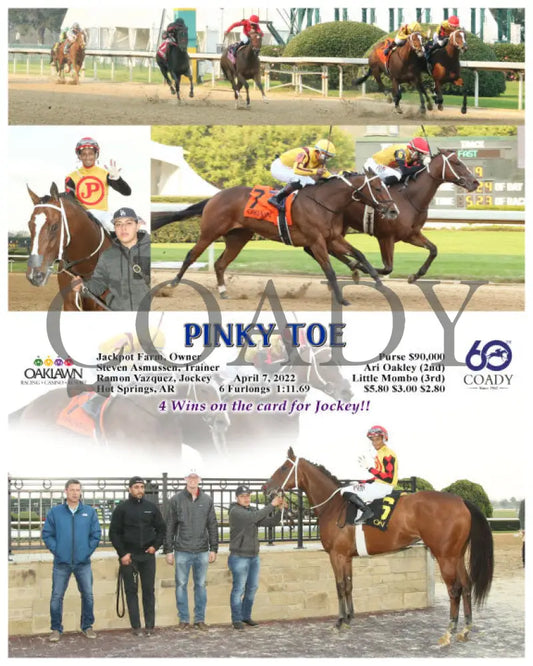 Pinky Toe - 04-07-22 R09 Op Oaklawn Park