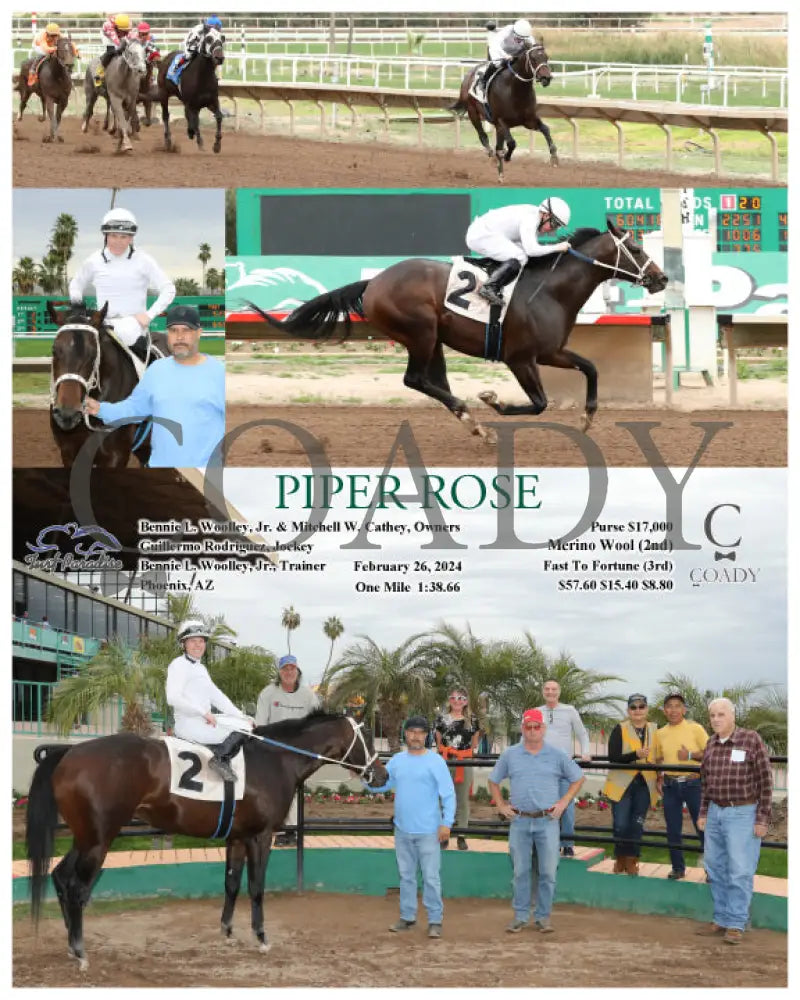 Piper Rose - 02-26-24 R06 Tup Turf Paradise