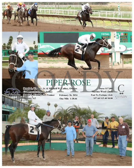 Piper Rose - 02-26-24 R06 Tup Turf Paradise