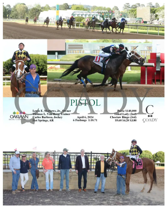 Pistol - 04 - 06 - 24 R09 Op Oaklawn Park
