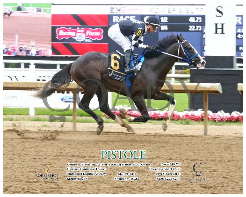 PISTOLE - 05-29-25 - R06 - IND - Action Indiana Grand