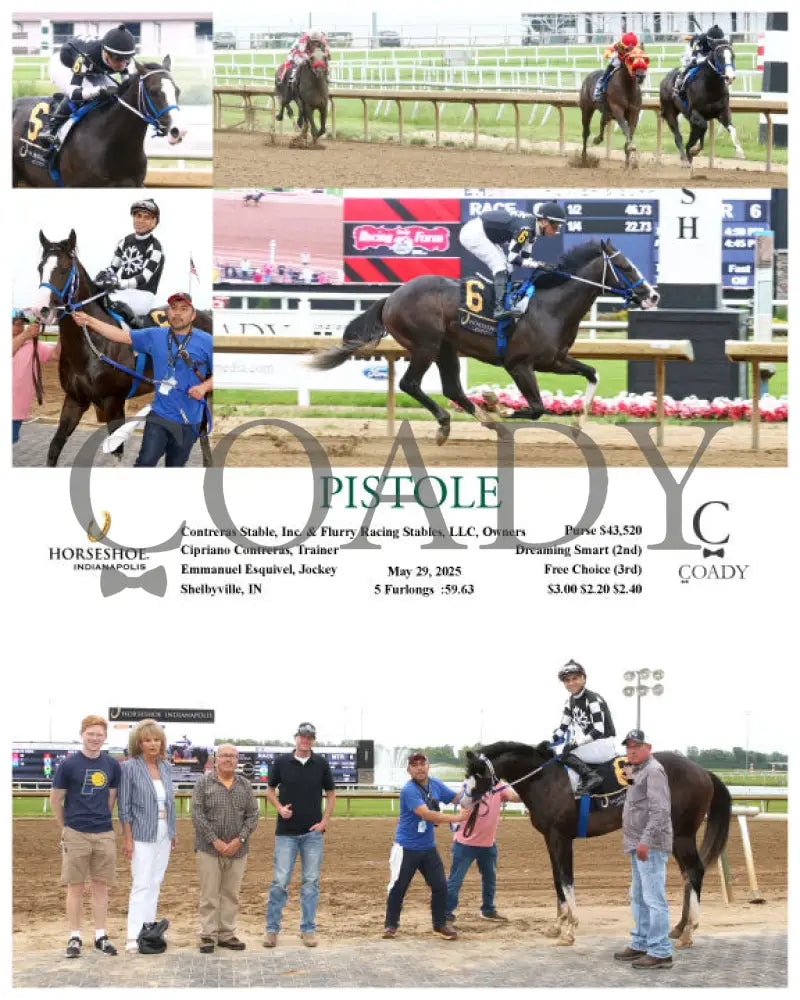 PISTOLE - 05-29-25 - R06 - IND Indiana Grand