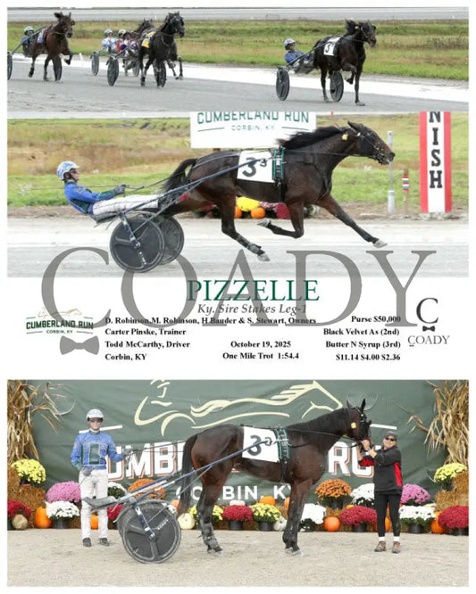 PIZZELLE - 101925 - Race 03 - CMR Presque Isle Downs