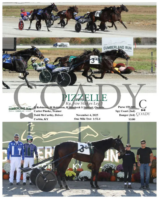 PIZZELLE - 110425 - Race 03 - CMR Presque Isle Downs