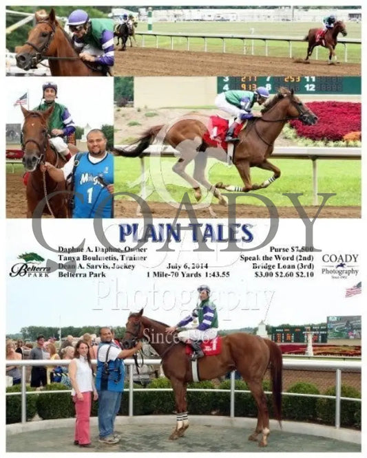 Plain Tales - 070614 Race 04 Btp Belterra Park