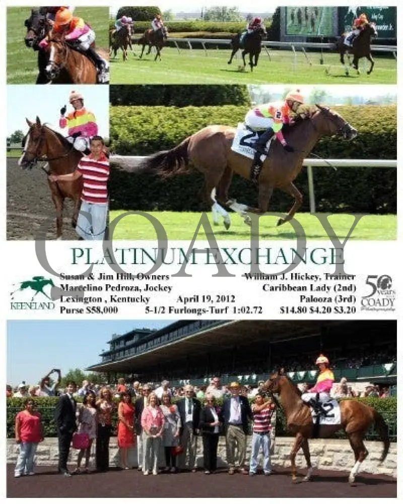 Platinum Exchange - 041912 Race 04 Keeneland