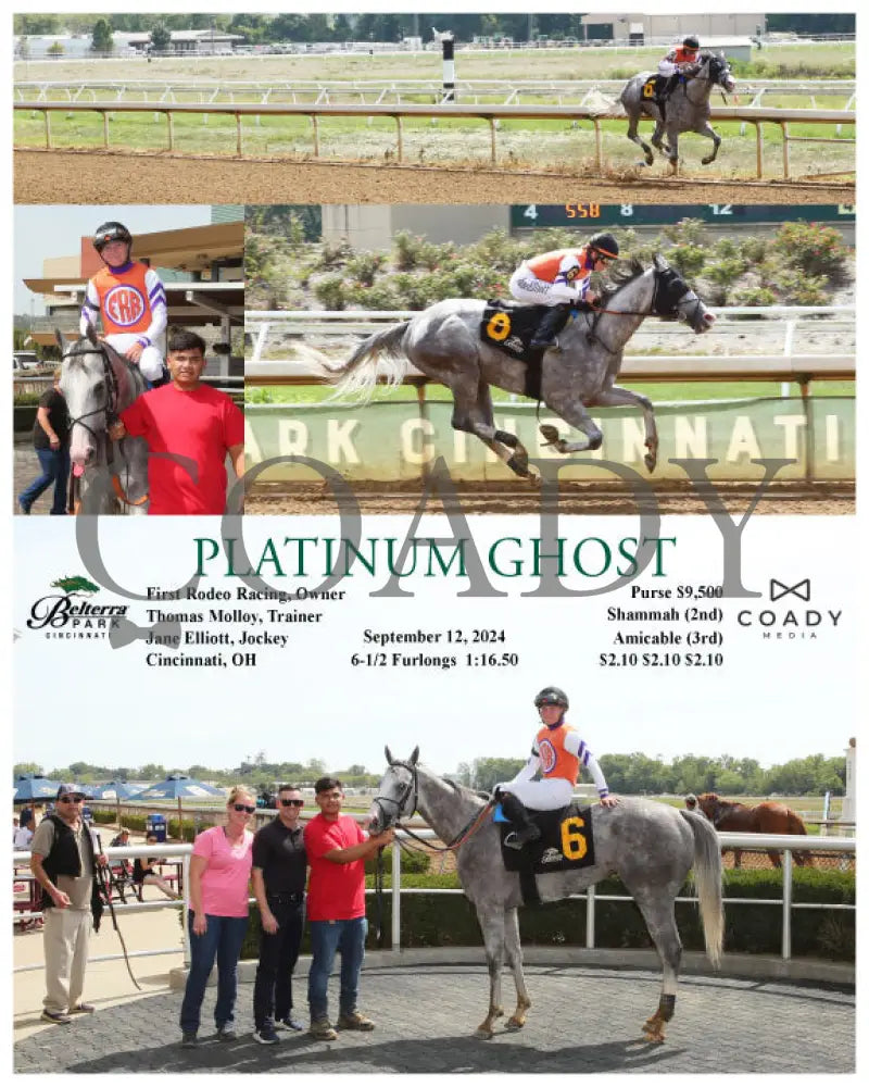 Platinum Ghost - 091224 Race 02 Btp Belterra Park