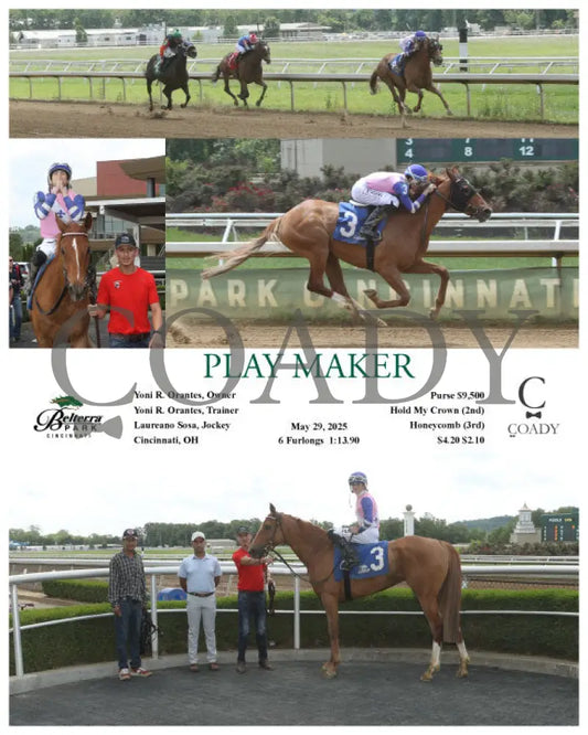 PLAY MAKER - 052925 - Race 01 - BTP Belterra Park