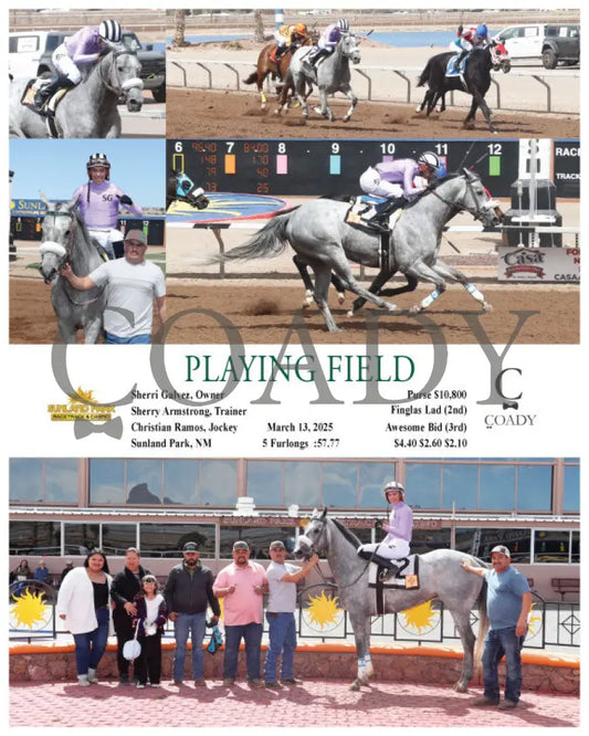 PLAYING FIELD - 03-13-25 - R03 - SUN Sunland Park