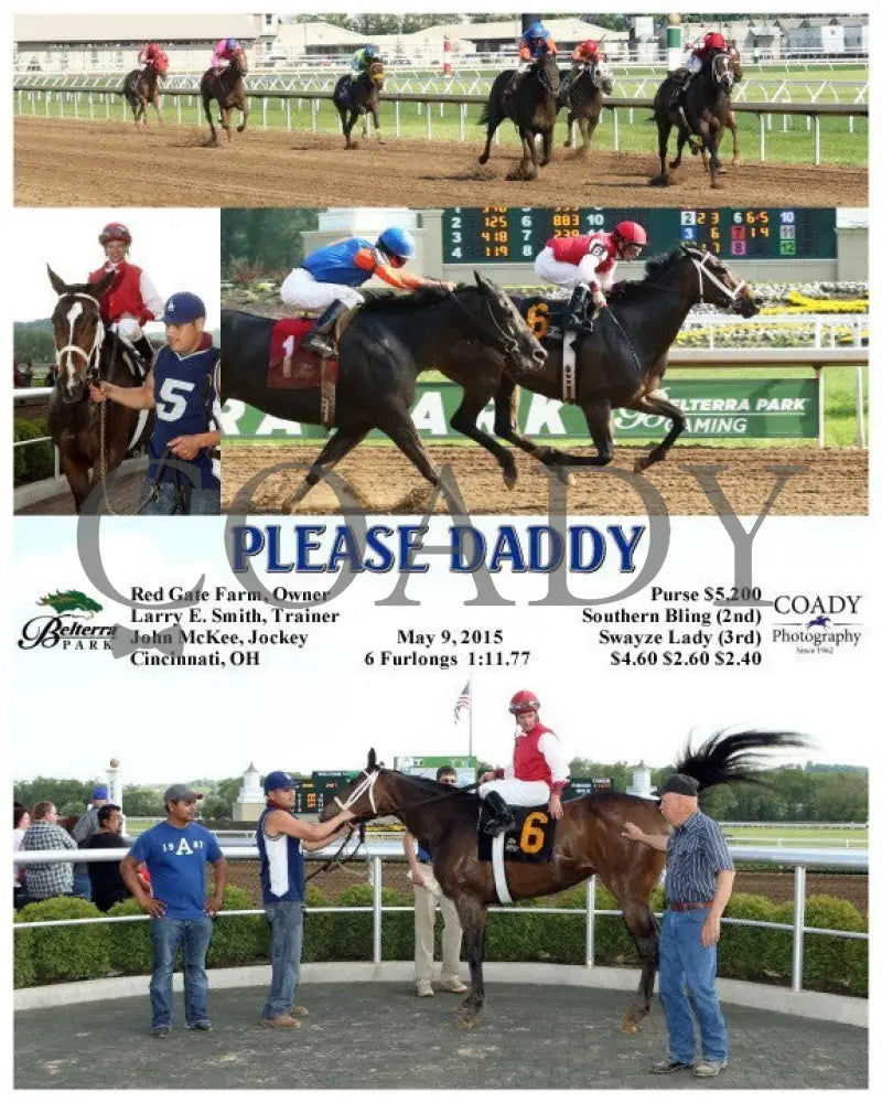 Please Daddy - 050915 Race 08 Btp Belterra Park