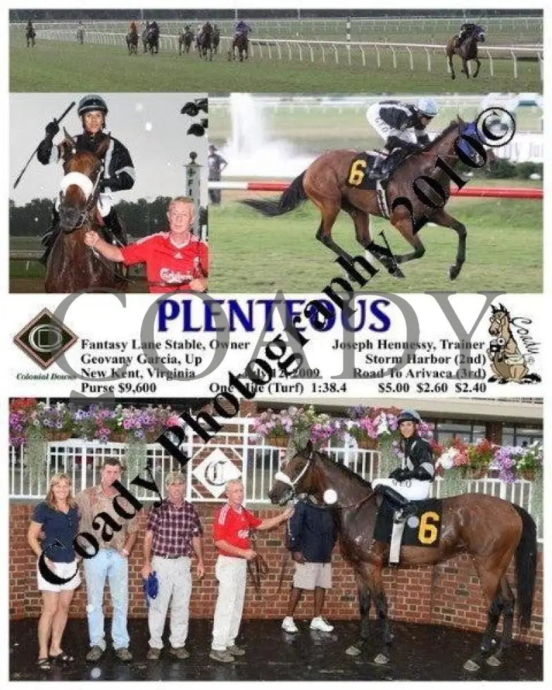 Plenteous - 7 12 2009 Colonial Downs