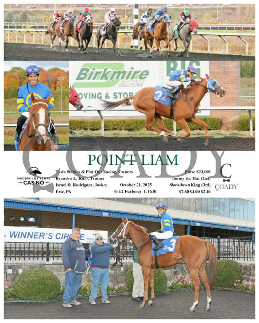 POINT LIAM - 10-21-25 - R05 - PID Presque Isle Downs