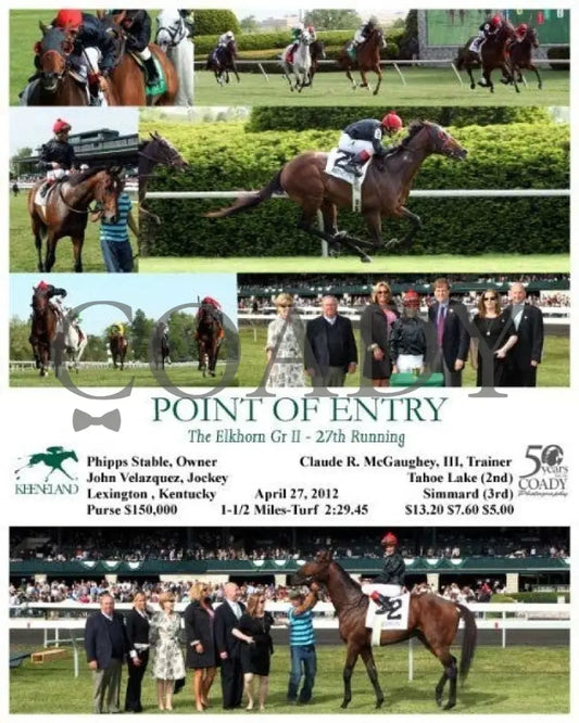 Point Of Entry - 042712 Race 09 Keeneland