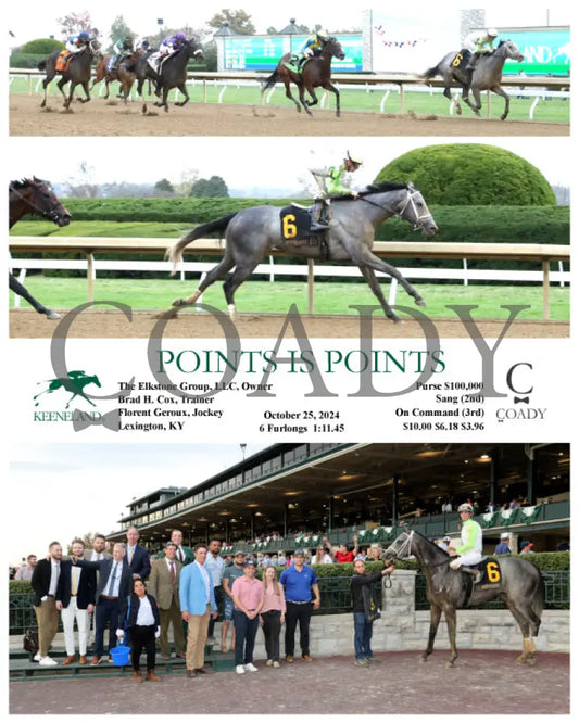 Points Is - 10-25-24 R10 Kee Keeneland